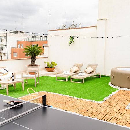 Apulialux Private 100Mq Rooftop Oasis W Jacuzzi Apartment Bari Exterior foto