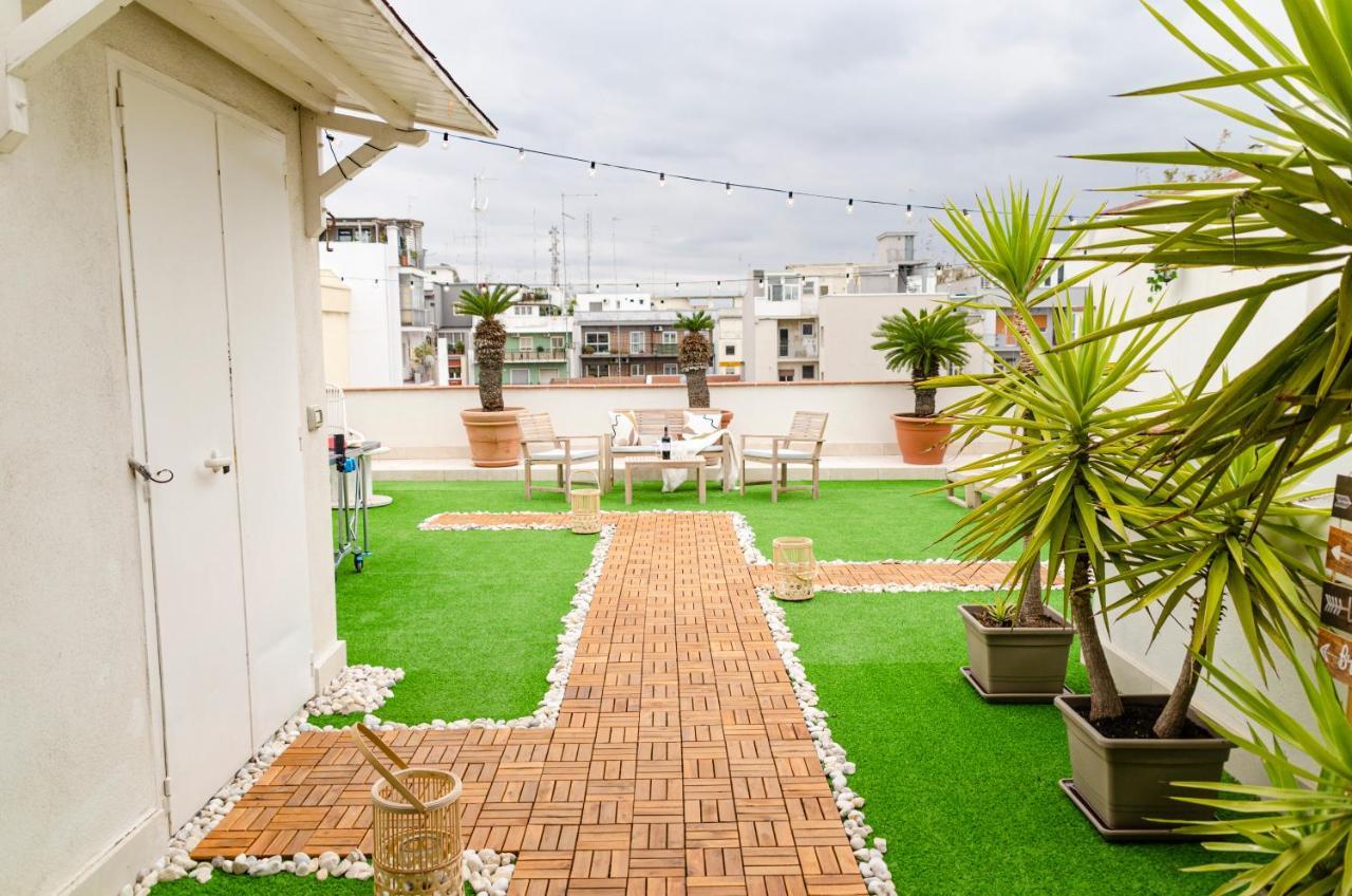 Apulialux Private 100Mq Rooftop Oasis W Jacuzzi Apartment Bari Exterior foto